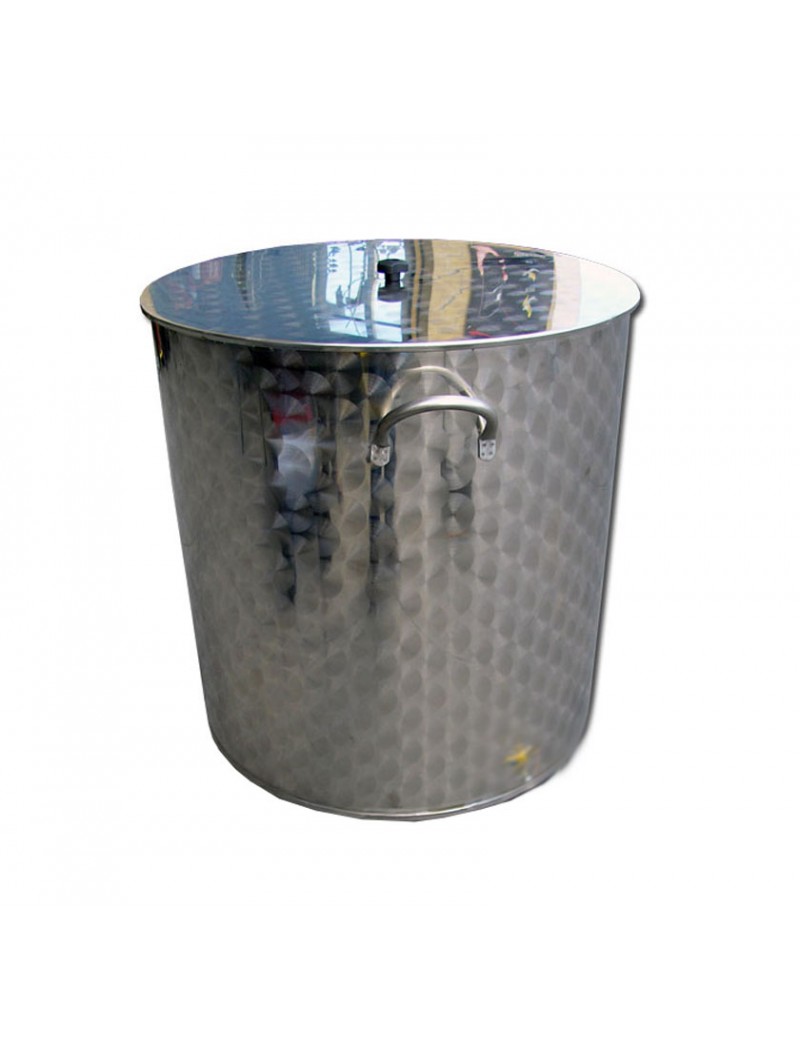 Bollitore 300 litri Inox AISI 304 con Manici