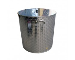 Bollitore 100 litri Inox AISI 304 con Manici