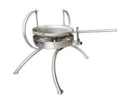 Pentola Basculante Spadellatore Professionale Inox Bruciatore 14 kW Inox