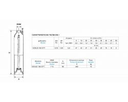 Pompa Sommersa Matra Venus 100 Ottone