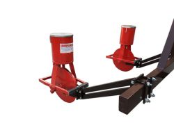 Seminatrice Doppia Fila Trainata Regolabile Attacco a Trattore Zilli