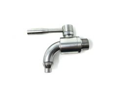 Rubinetto Acciaio Inox Sfera 1/2"