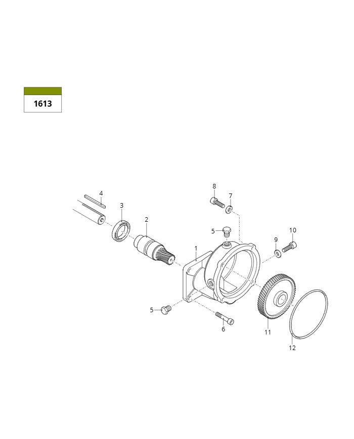 Riduttore Annovi Reverberi Motori a Scoppio Albero Ø19 mm cod. 1613