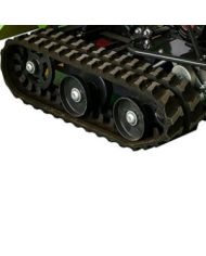 Motocarriola Corazza 550 Portata 500 kg Benzina Minitrasporter Cingolato