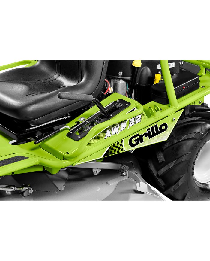 Grillo Climber 10 AWD 22 Trattorino Trinciaerba Rasaerba 10.22