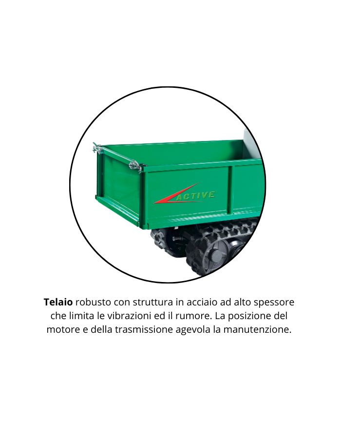 Motocarriola Active Power Track 1460