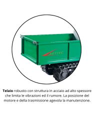 Motocarriola Active Power Track 1460
