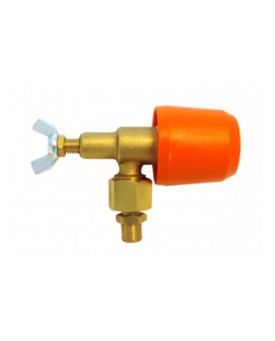 Getto farfalla con testina in ceramica