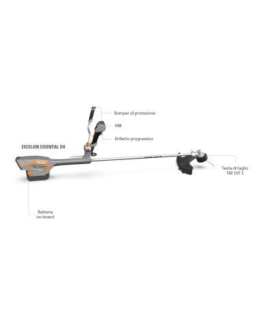 Decespugliatore Professionale Pellenc Excelion Essential DH