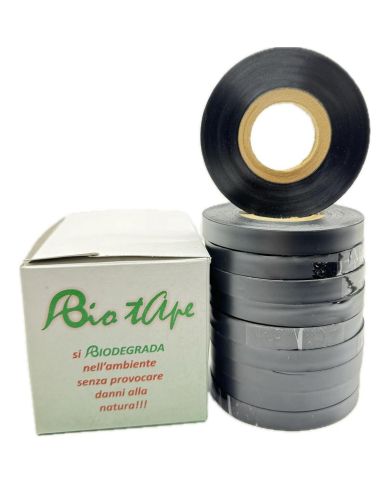 Nastro Per Legatrice Biodegradabile Nero Confezione 10 Rotoli