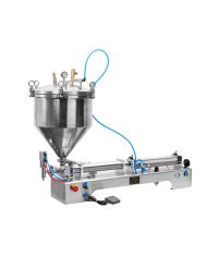 Riempitrice Inox Elettrica 100 - 1000 ml Dosatore Professionale Vasetti Pressurizzato