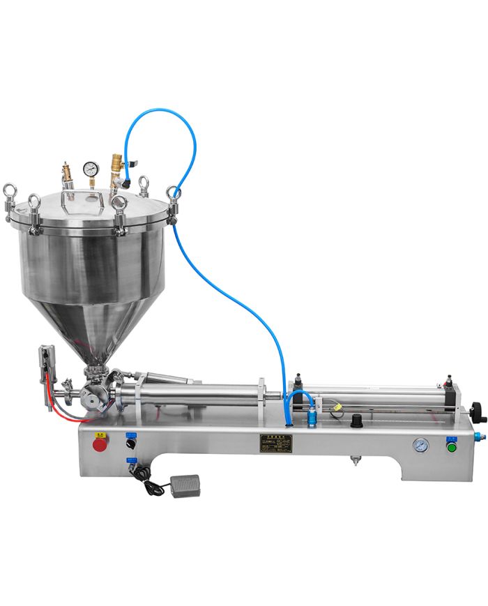 Riempitrice Inox Elettrica 100 - 1000 ml Dosatore Professionale Vasetti Pressurizzato