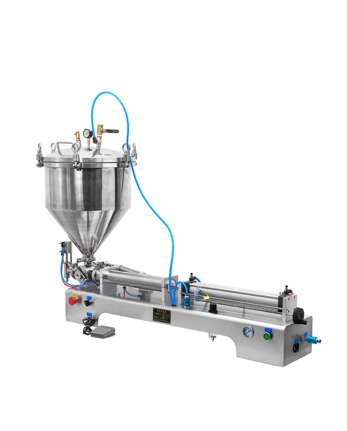 Riempitrice Inox Elettrica 100 - 1000 ml Dosatore Professionale Vasetti Pressurizzato