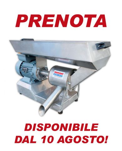 Passatrice Elettrica Isabella Baby Inox Monofase Passapomodoro 2,2 kW