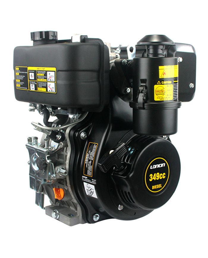 Motore Diesel Loncin D350FC Albero Orizzontale Conico