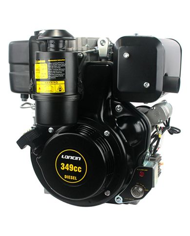 Motore Diesel Loncin D350FC Albero Orizzontale Conico Avviamento Elettrico
