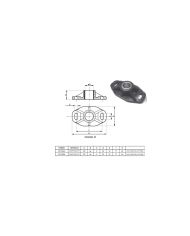 Supporto Diraspatrice Nylon Ricambio
