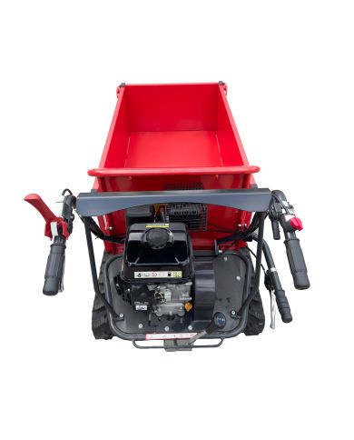 Motocarriola Corazza 550 Portata 500 kg Benzina Minitrasporter Cingolato