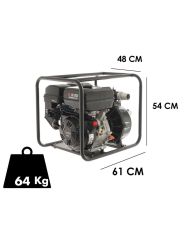 Rato RT50YB100-7.2Q - Motopompa Alta Prevalenza - Raccordi 50 mm