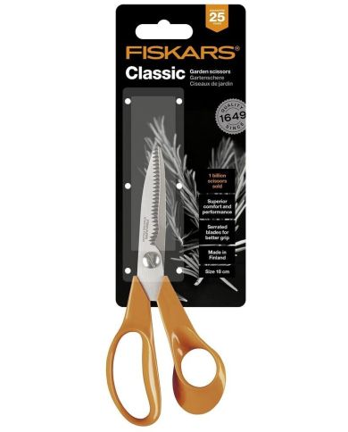 Forbici Multiuso Con Lama Dentata 18 cm Fiskars