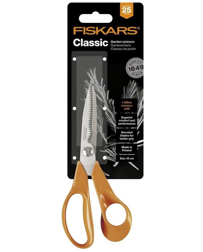 Forbici Multiuso Con Lama Dentata 18 cm Fiskars
