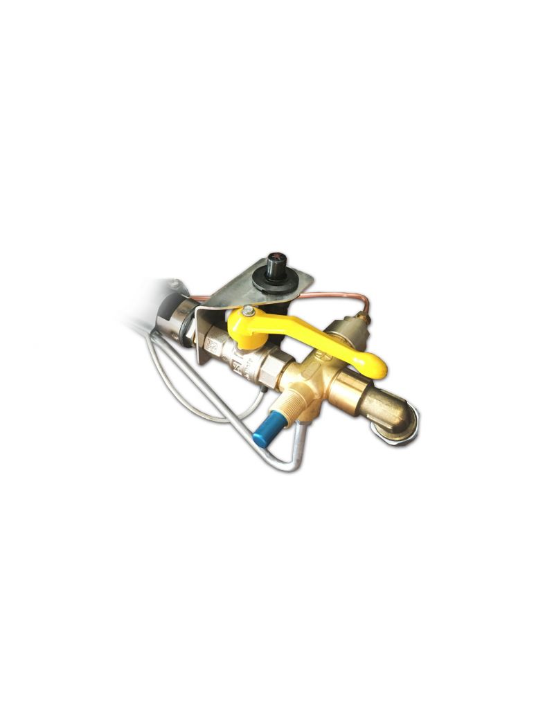 Bollitore 200 litri Completo di Bruciatore 14 kW