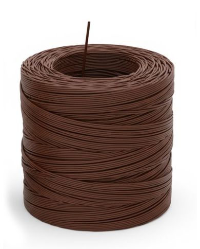 Bobina Filo Marrone 0,40x1 mm Per Legatrice Infaco e Zanon 400mt