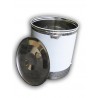 Bollitore 275 Litri con Maniche Acciaio Inox AISI 316