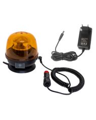 Lampeggiante A LED 12-24V, Base Magnetica, 18 LED, IP67