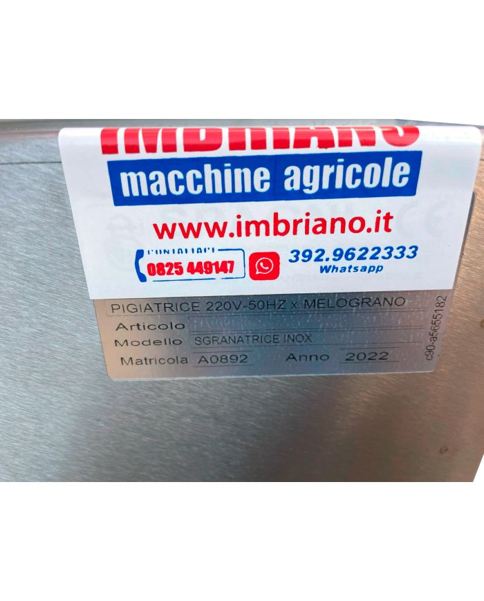 Sgranatrice Melograni E Fichi D'India Acciaio Inox