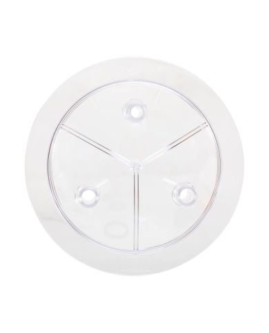 Coperchio 3 Uscite Per Bidoni Latte 30 Litri