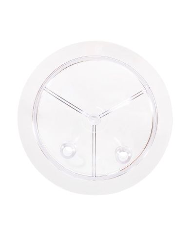 Coperchio 2 Uscite Per Bidoni Latte 30 Litri