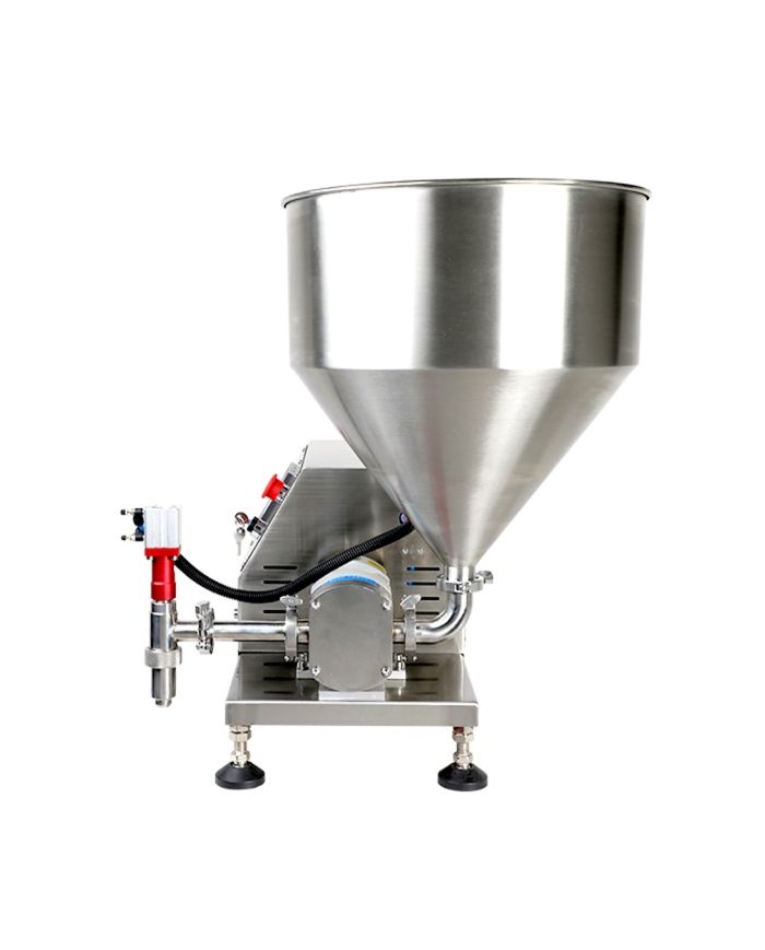 Riempitrice Semiautomatica Rotativa Per Creme, Marmellate, Salse, Burri e Cosmetici