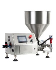 Riempitrice Semiautomatica Rotativa Per Creme, Marmellate, Salse, Burri e Cosmetici