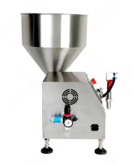 Riempitrice Semiautomatica Rotativa Per Creme, Marmellate, Salse, Burri e Cosmetici