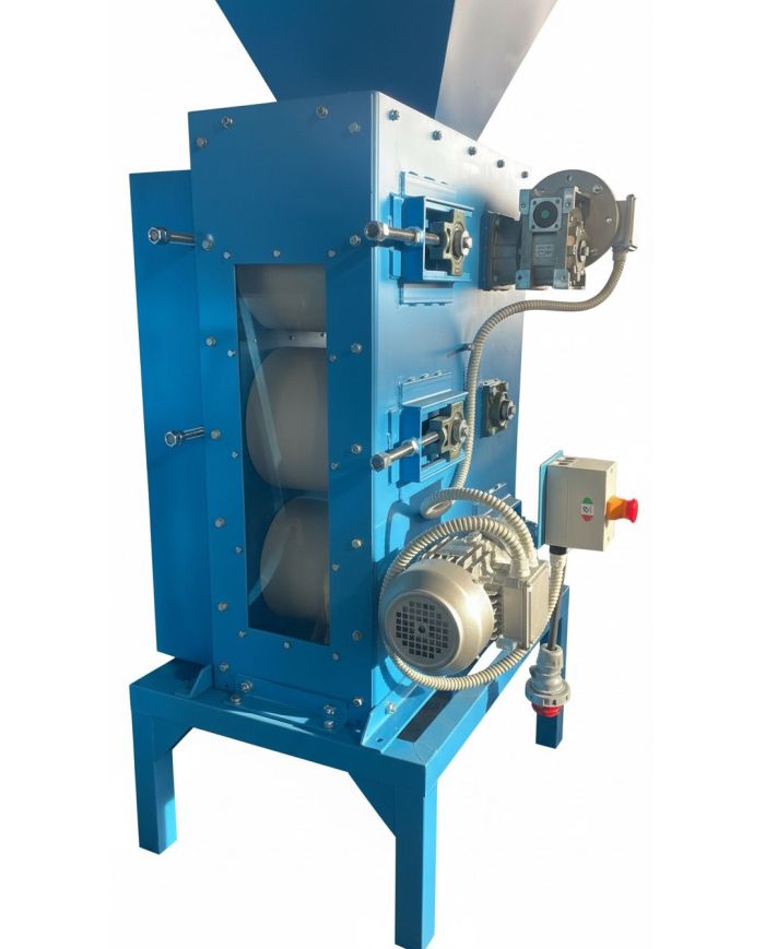 Sgranatrice Elettrica Professionale per Aglio 6 Rulli Trifase