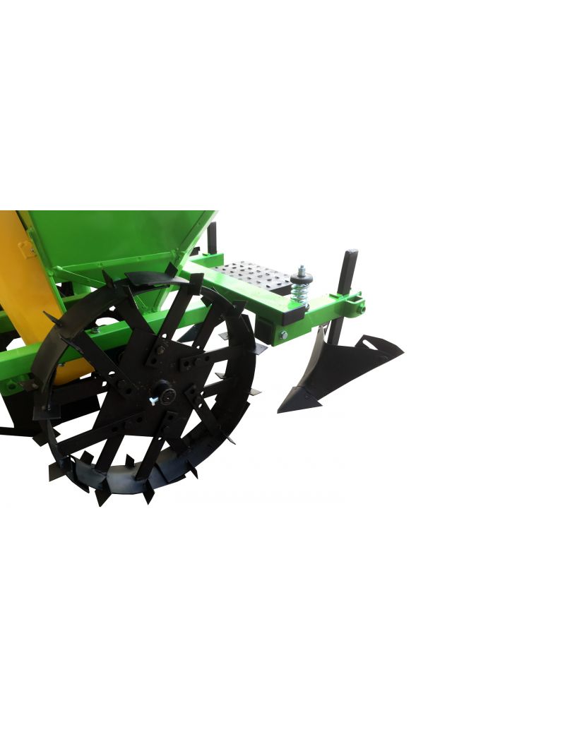 Piantapatate Doppia Fila per Trattore Con Erogatore Concime Liquido