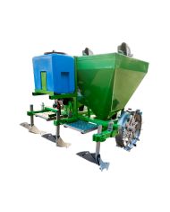 Piantapatate Doppia Fila per Trattore Con Erogatore Concime Liquido