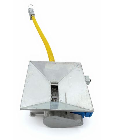 Coclea Inox Flessibile per Mandata Diametro 75 mm Monofase Elettrica Snodata Alimentare