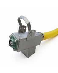 Coclea Inox Flessibile per Mandata Diametro 75 mm Monofase Elettrica Snodata Alimentare