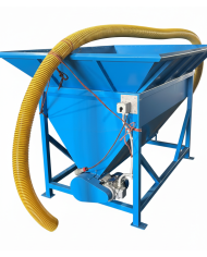 Tramoggia Con Coclea Flessibile Tubo 90 Trifase