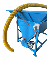 Tramoggia Con Coclea Flessibile Tubo 90 Trifase