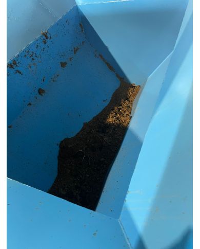 Tramoggia Con Coclea Flessibile Tubo 90 Trifase