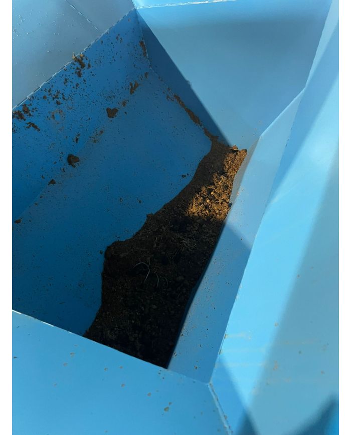 Tramoggia Con Coclea Flessibile Tubo 90 Trifase