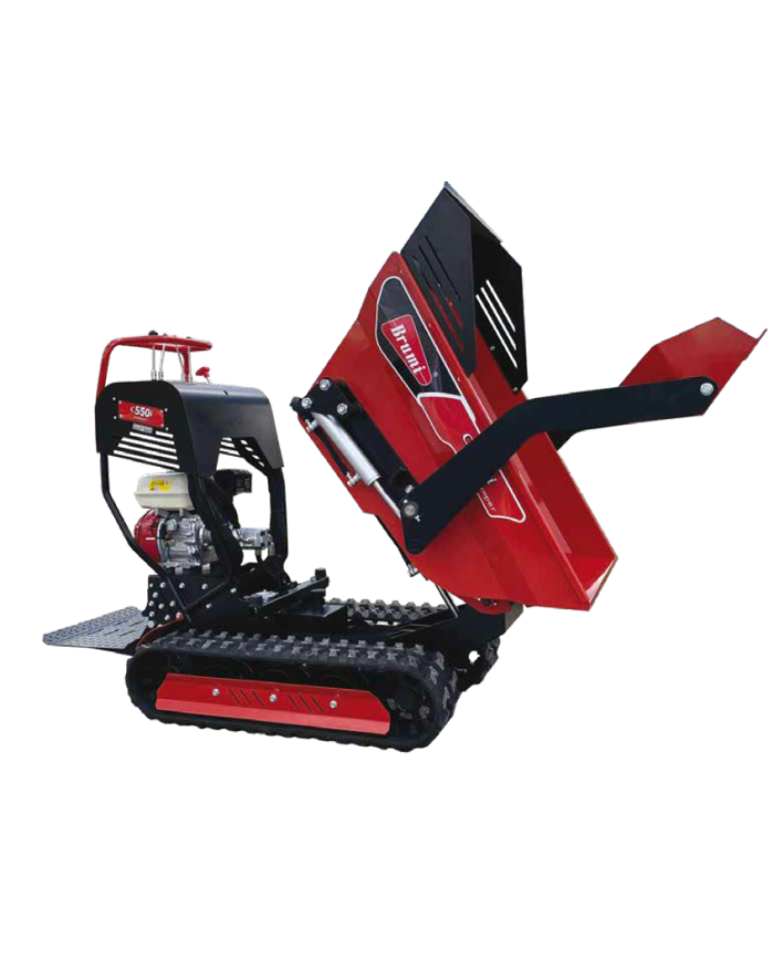 Mini Dumper Brumi Carrier Bi 550 GX-P Con Pala Portata 550 kg Benzina