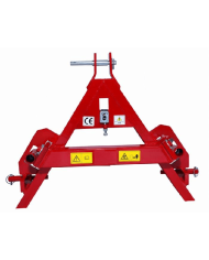Triangolo Per Trasporto Rotoballe Con Attacco A Tre Punti Categoria I e II
