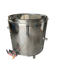 Bollitore Paiuolo 200 Litri Doppia Camera a Bagno d'Olio