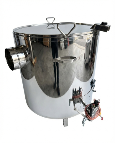 Bollitore Paiuolo 230 Litri Acciaio Inox
