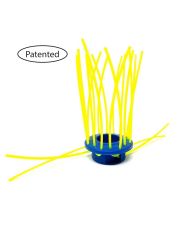 Testina Multifilo Alcatraz Per Decespugliatore Laccio Nylon Leggera Pulizia Erba