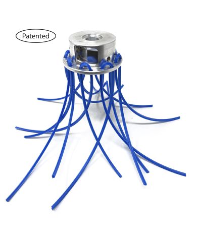 Testina Universale Tyson Multifilo Per Decespugliatore Laccio Alluminio